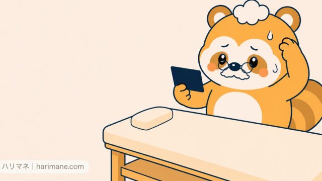 限度額が足りるか冷や汗をかくたぬ吉