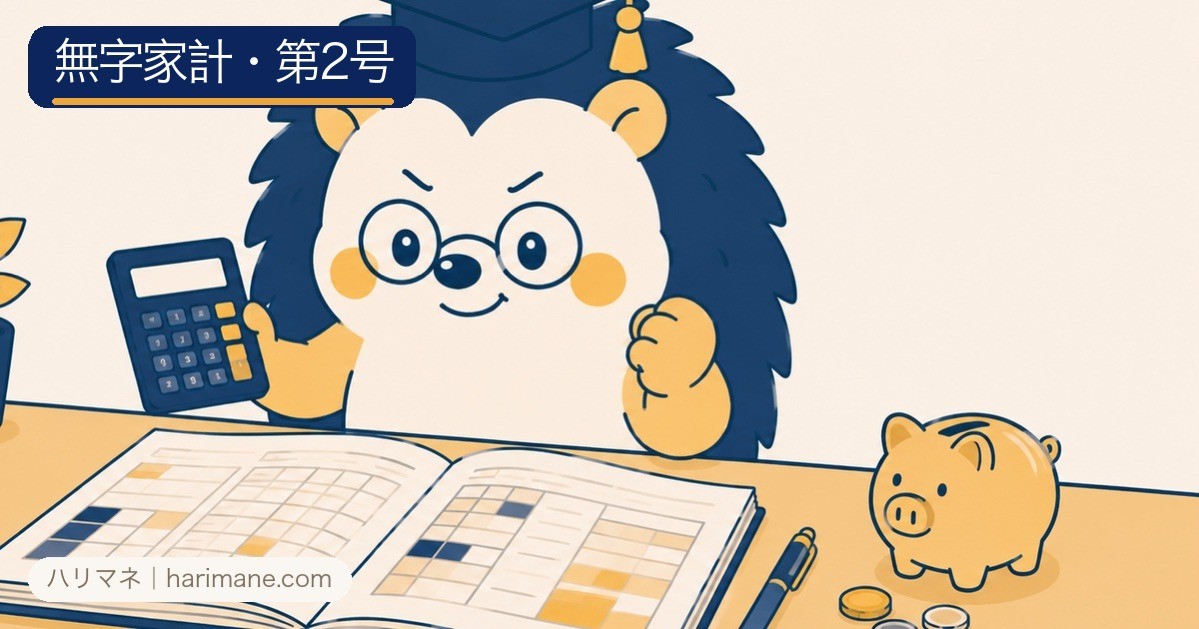 無字家計・第2号のアイキャッチ